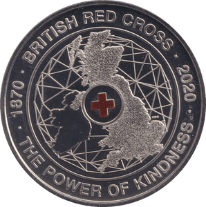 2020 BRILLIANT UNCIRCULATED £5 BRITISH RED CROSS - WORLD COINS - Cambridgeshire Coins