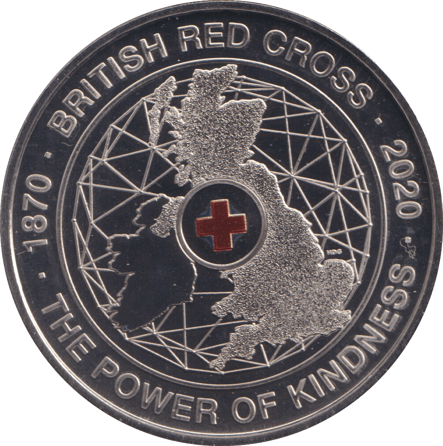 2020 BRILLIANT UNCIRCULATED £5 BRITISH RED CROSS - WORLD COINS - Cambridgeshire Coins