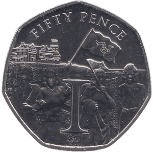 2020 BRILLIANT UNCIRCULATED 50P ISLE OF MAN - WORLD COINS - Cambridgeshire Coins