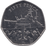 2020 BRILLIANT UNCIRCULATED 50P ISLE OF MAN - WORLD COINS - Cambridgeshire Coins