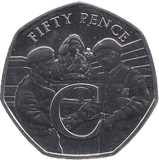 2020 BRILLIANT UNCIRCULATED 50P ISLE OF MAN - WORLD COINS - Cambridgeshire Coins