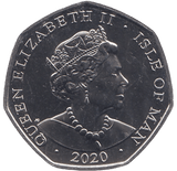 2020 BRILLIANT UNCIRCULATED 50P ISLE OF MAN - WORLD COINS - Cambridgeshire Coins