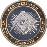 2020 BROTHERHOOD MEDALLION - WORLD COINS - Cambridgeshire Coins