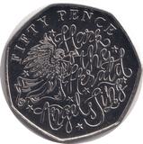 2020 BU 50P BAILIWICK OF GUERNSEY HARK THE HERALD ANGEL SINS - WORLD COINS - Cambridgeshire Coins