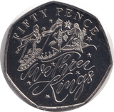 2020 BU 50P BAILIWICK OF GUERNSEY WE THREE KINGS - WORLD COINS - Cambridgeshire Coins