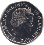 2020 BU 50P BAILIWICK OF GUERNSEY WE THREE KINGS - WORLD COINS - Cambridgeshire Coins