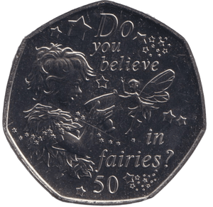 2020 BU 50P ISLE OF MAN DO YOU BELIEVE IN FAIRIES - 50P REGIONAL ISSUES - Cambridgeshire Coins
