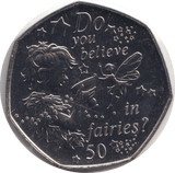 2020 BU 50P ISLE OF MAN DO YOU BELIEVE IN FAIRIES - WORLD COINS - Cambridgeshire Coins