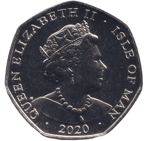 2020 BU 50P ISLE OF MAN OH TO SEE A MERMAID - 50P REGIONAL ISSUES - Cambridgeshire Coins