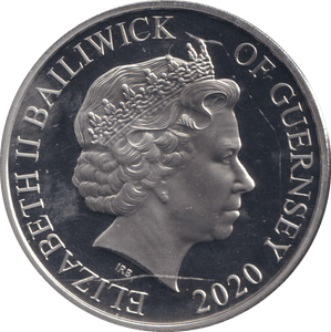 2020 BU FIVE POUNDS BAILIWICK OF GUERNSEY FLORENCE NIGHTINGALE - WORLD COINS - Cambridgeshire Coins
