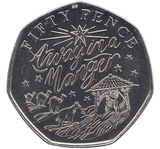 2020 CHRISTMAS 50P AWAY IN A MANGER BAILIWICK OF GUERNSEY ( BU ) - 50p BU - Cambridgeshire Coins