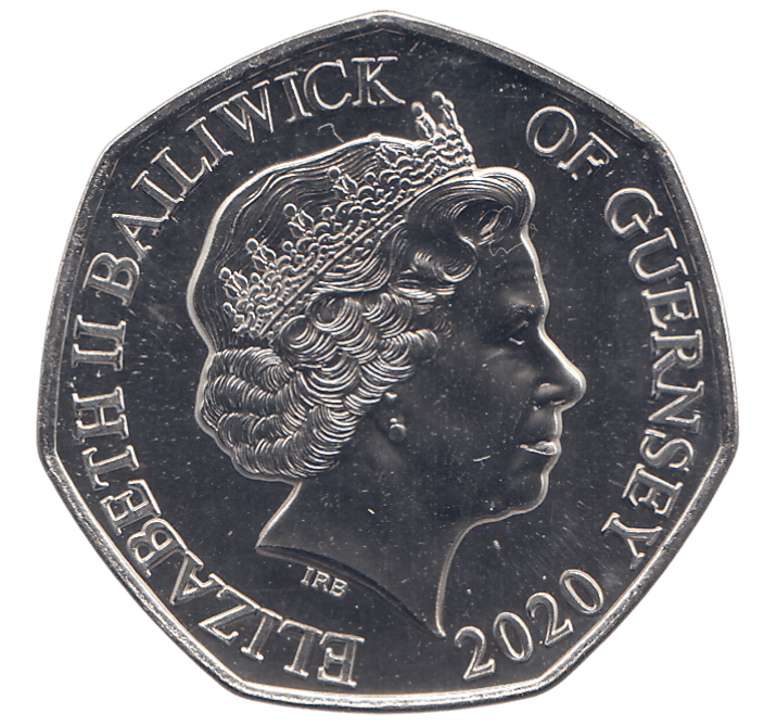 2020 CHRISTMAS 50P WHILE SHEPARDS WATCHED THEIR FLOCKS BAILIWICK OF GUERNSEY ( BU ) - 50p BU - Cambridgeshire Coins
