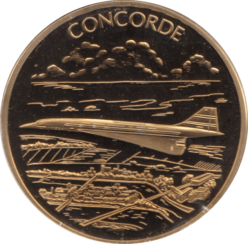 2020 COMMEMORATIVE AVIATION MEDALLION CONCORDE - MEDALS & MEDALLIONS - Cambridgeshire Coins