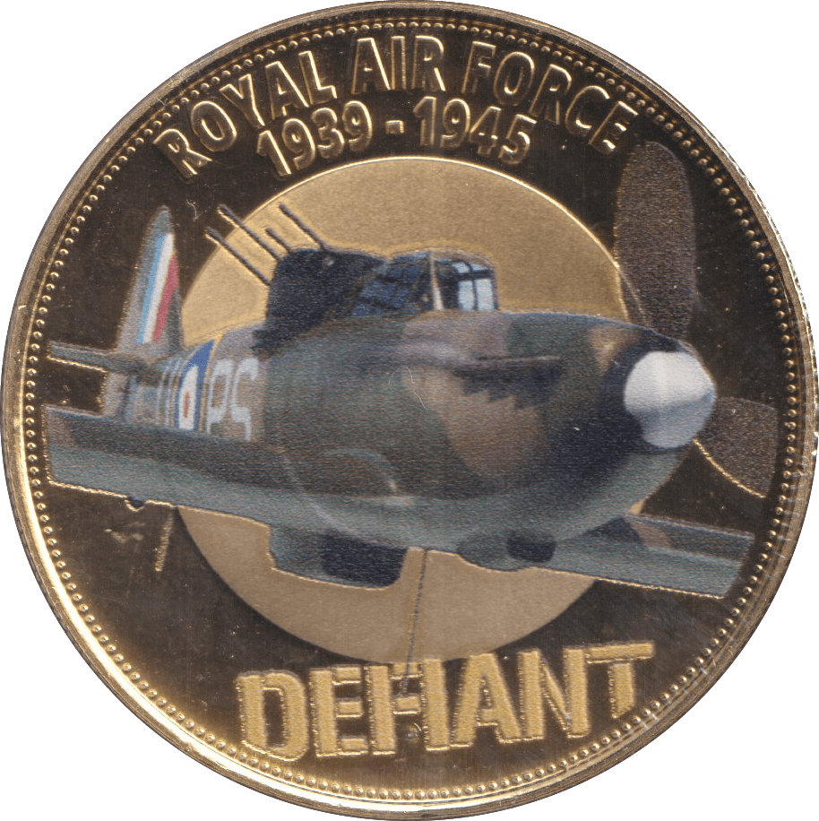 2020 CROWN ISLE OF MAN RAF DEFIANT - WORLD COINS - Cambridgeshire Coins