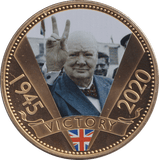 2020 FIFTY PENCE CHURCHILL - WORLD COINS - Cambridgeshire Coins
