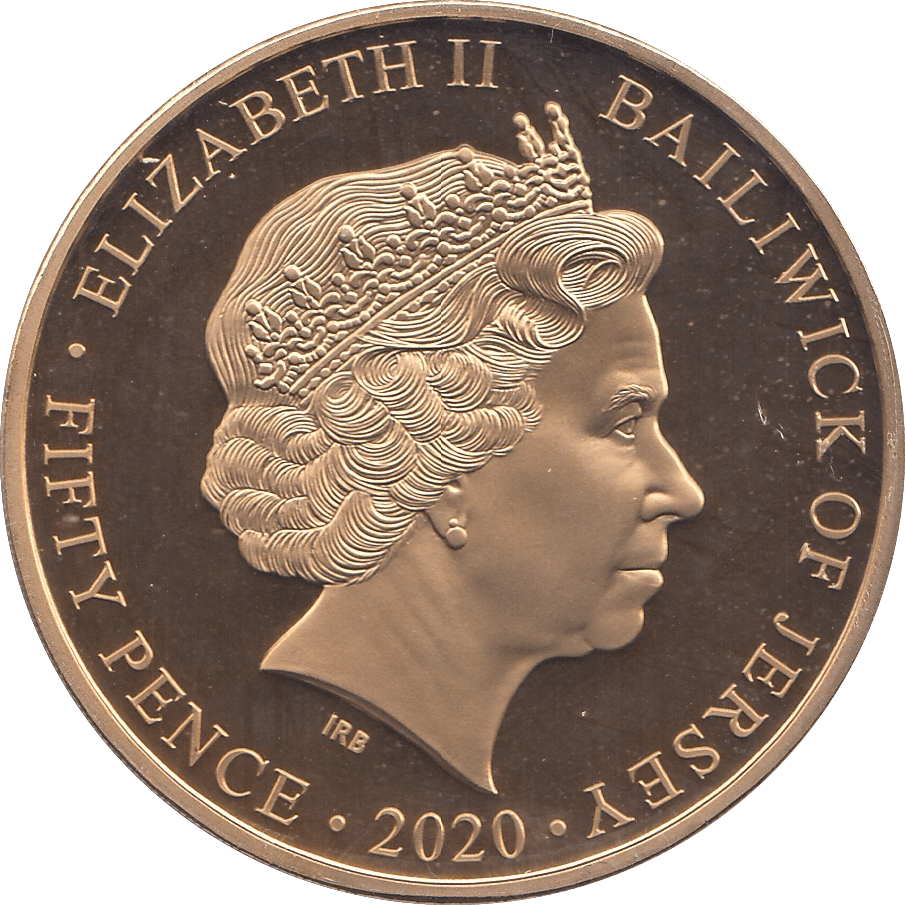 2020 FIFTY PENCE GUERNSEY - WORLD COINS - Cambridgeshire Coins