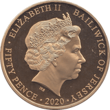 2020 FIFTY PENCE GUERNSEY - WORLD COINS - Cambridgeshire Coins