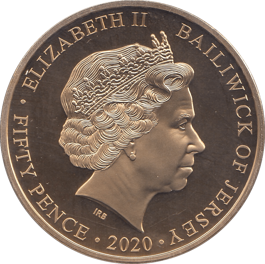 2020 FIFTY PENCE GUERNSEY - WORLD COINS - Cambridgeshire Coins