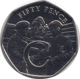 2020 FIFTY PENCE - IOM 'C' - WORLD COINS - Cambridgeshire Coins