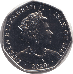 2020 FIFTY PENCE - IOM 'C' - WORLD COINS - Cambridgeshire Coins