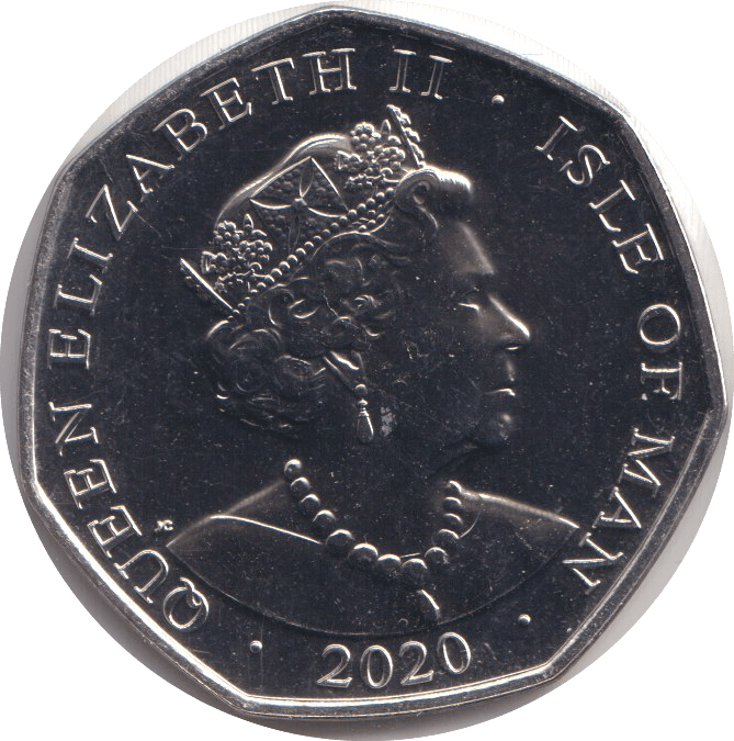 2020 FIFTY PENCE - IOM 'C' - WORLD COINS - Cambridgeshire Coins