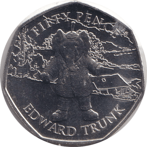 2020 FIFTY PENCE - IOM EDWARD TRUNK - WORLD COINS - Cambridgeshire Coins