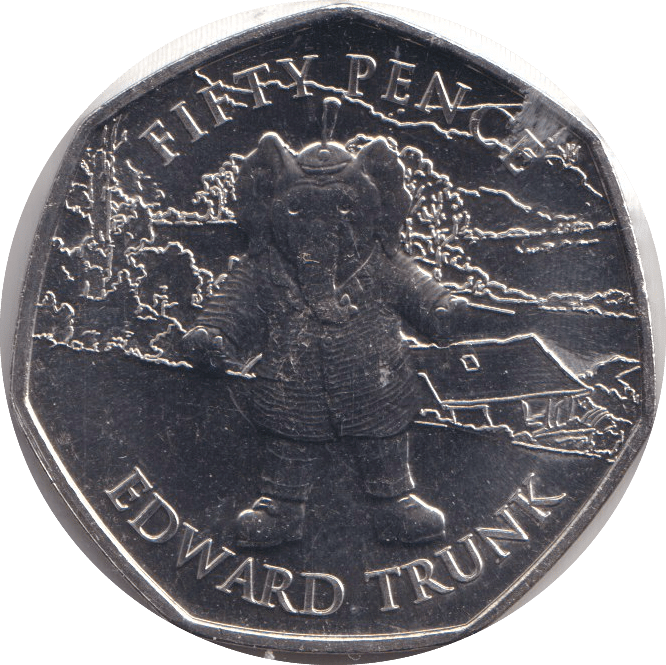 2020 FIFTY PENCE - IOM EDWARD TRUNK - WORLD COINS - Cambridgeshire Coins