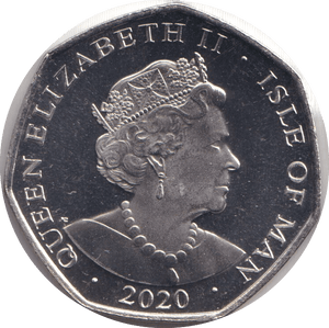 2020 FIFTY PENCE - IOM GOAT - WORLD COINS - Cambridgeshire Coins