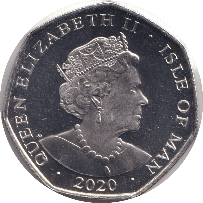 2020 FIFTY PENCE - IOM GOAT - WORLD COINS - Cambridgeshire Coins