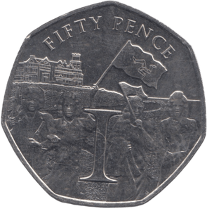 2020 FIFTY PENCE- IOM 'I' - 50P REGIONAL ISSUES - Cambridgeshire Coins