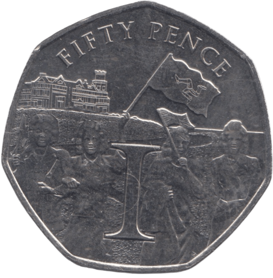 2020 FIFTY PENCE- IOM 'I' - 50P REGIONAL ISSUES - Cambridgeshire Coins