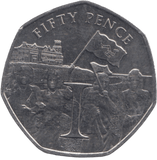 2020 FIFTY PENCE- IOM 'I' - 50P REGIONAL ISSUES - Cambridgeshire Coins