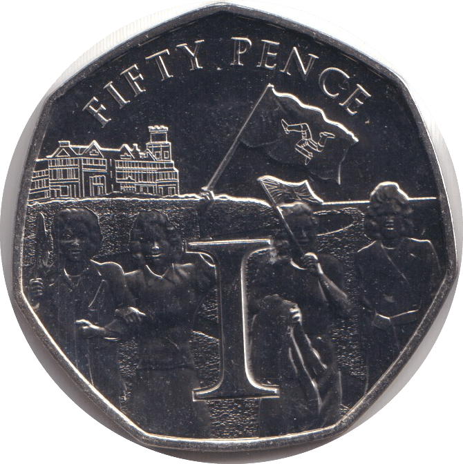 2020 FIFTY PENCE - IOM 'I' - WORLD COINS - Cambridgeshire Coins