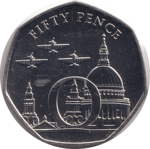 2020 FIFTY PENCE - IOM 'O' - WORLD COINS - Cambridgeshire Coins
