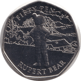 2020 FIFTY PENCE - IOM RUPERT BEAR - WORLD COINS - Cambridgeshire Coins
