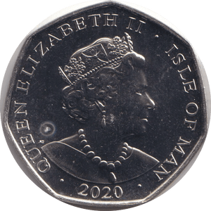 2020 FIFTY PENCE - IOM RUPERT BEAR - WORLD COINS - Cambridgeshire Coins