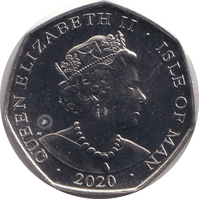 2020 FIFTY PENCE - IOM RUPERT BEAR - WORLD COINS - Cambridgeshire Coins