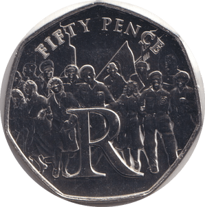 2020 FIFTY PENCE - IOM 'R' - WORLD COINS - Cambridgeshire Coins