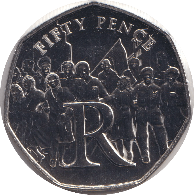 2020 FIFTY PENCE - IOM 'R' - WORLD COINS - Cambridgeshire Coins