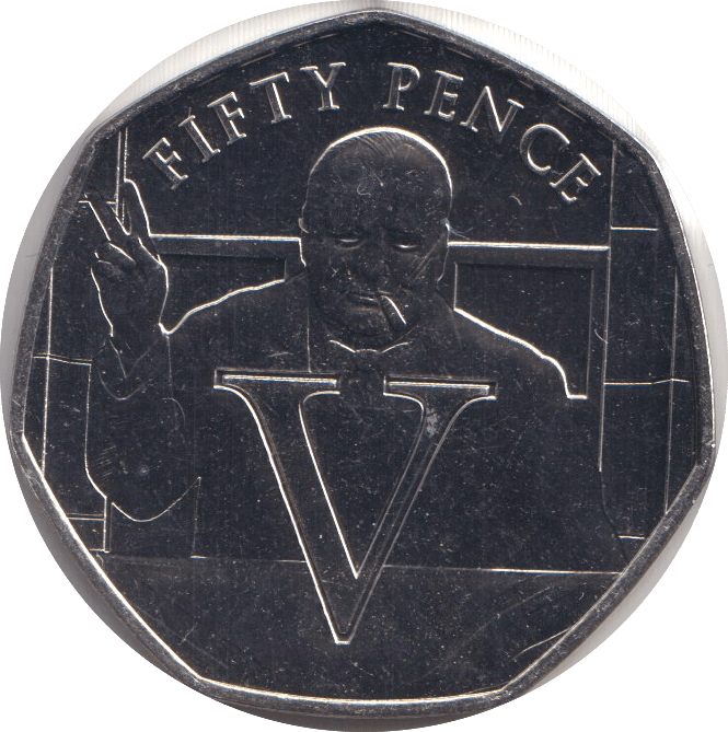 2020 FIFTY PENCE - IOM 'V' - WORLD COINS - Cambridgeshire Coins
