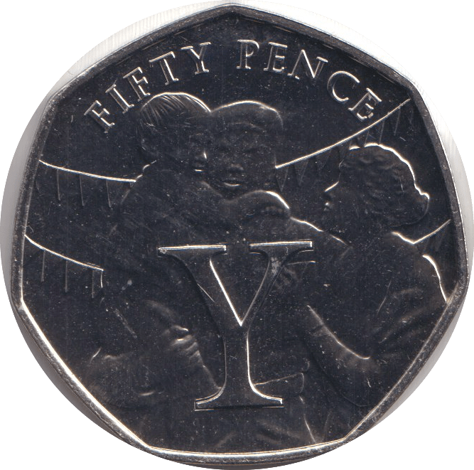 2020 FIFTY PENCE - IOM 'Y' - WORLD COINS - Cambridgeshire Coins