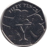 2020 FIFTY PENCE - IOM 'Y' - WORLD COINS - Cambridgeshire Coins