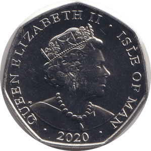 2020 FIFTY PENCE - IOM 'Y' - WORLD COINS - Cambridgeshire Coins