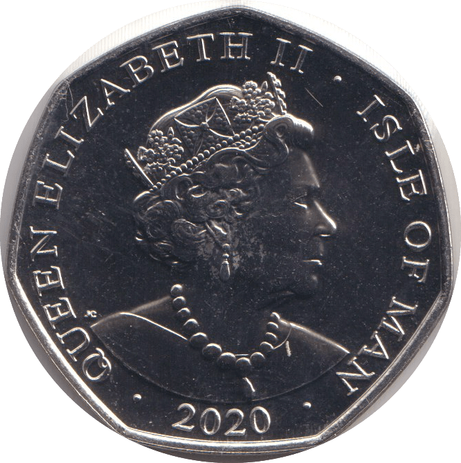 2020 FIFTY PENCE - IOM 'Y' - WORLD COINS - Cambridgeshire Coins