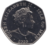 2020 FIFTY PENCE- 'R' ISLE OF MAN - 50P REGIONAL ISSUES - Cambridgeshire Coins