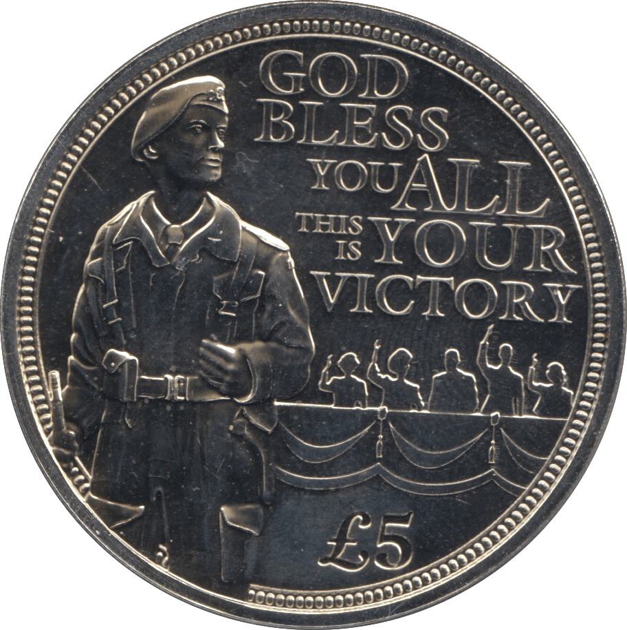 2020 FIVE POUNDS GOD BLESS YOU ALL THIS IS YOUR VICTORY - WORLD COINS - Cambridgeshire Coins