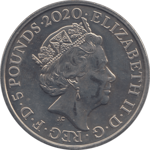 2020 FIVE POUNDS TOWER OF LONDON ( BU ) - £5 BU - Cambridgeshire Coins