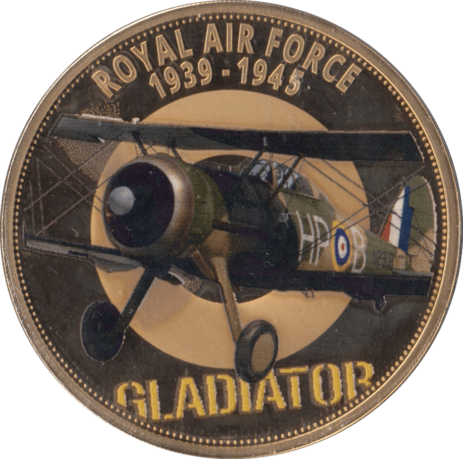 2020 GLADIATOR FIFTY PENCE ROYAL AIR FORCE - WORLD COINS - Cambridgeshire Coins