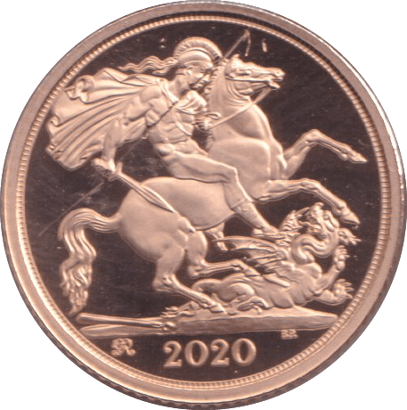 2020 GOLD HALF SOVEREIGN ( PROOF ) - HALF SOVEREIGN - Cambridgeshire Coins