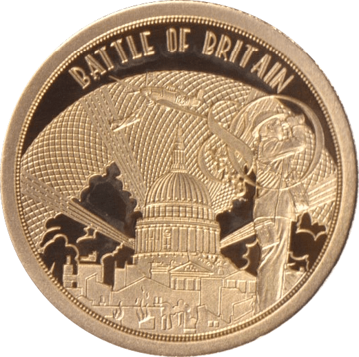 2020 GOLD HISTORY OF BRITAIN BATTLE OF BRITAIN - GOLD WORLD COINS - Cambridgeshire Coins